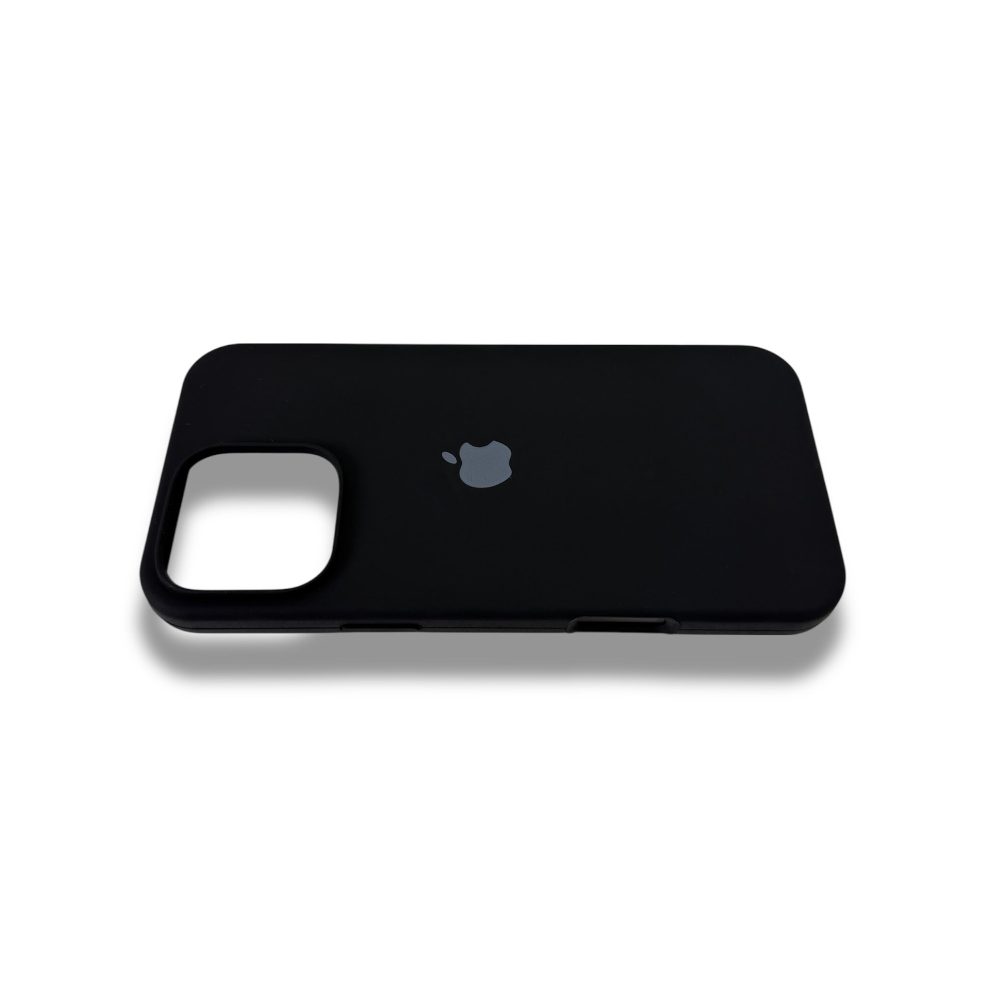 Силиконовый чехол с бархатной подкладкой для iPhone 13 Pro Max – премиум защита — фото 1