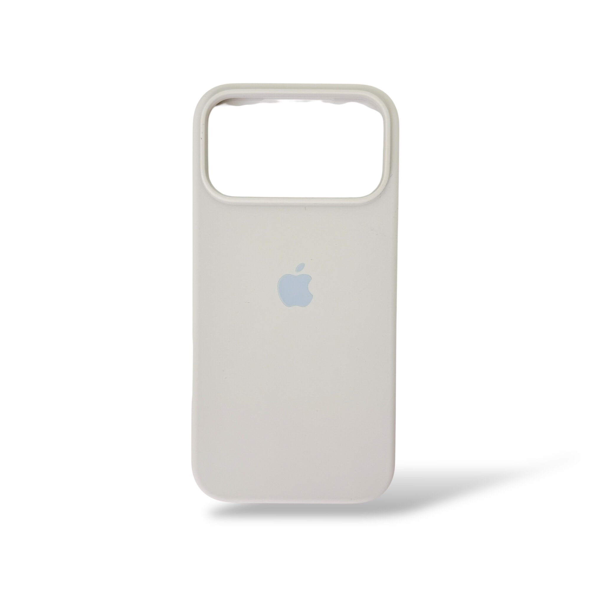 Силиконовый чехол с бархатной подкладкой для iPhone 17 Pro – премиум защита