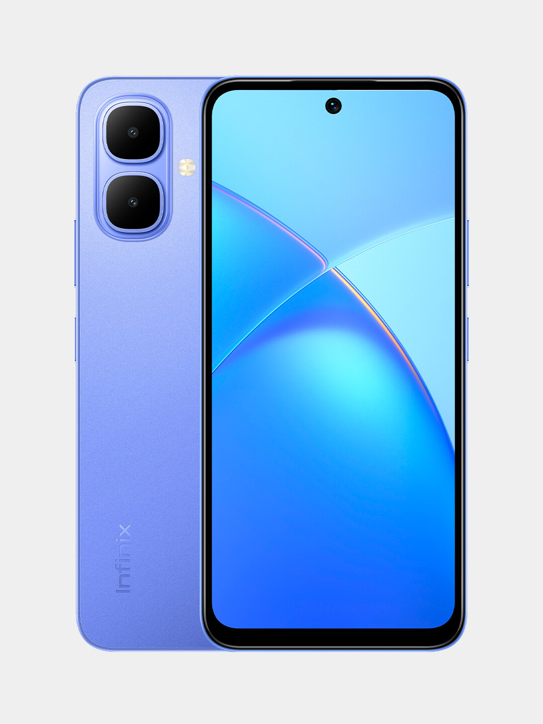 Смартфон Infinix Smart 10, Silver, 4/64 GB, диагональ 6.7", 120 Hz, Blue