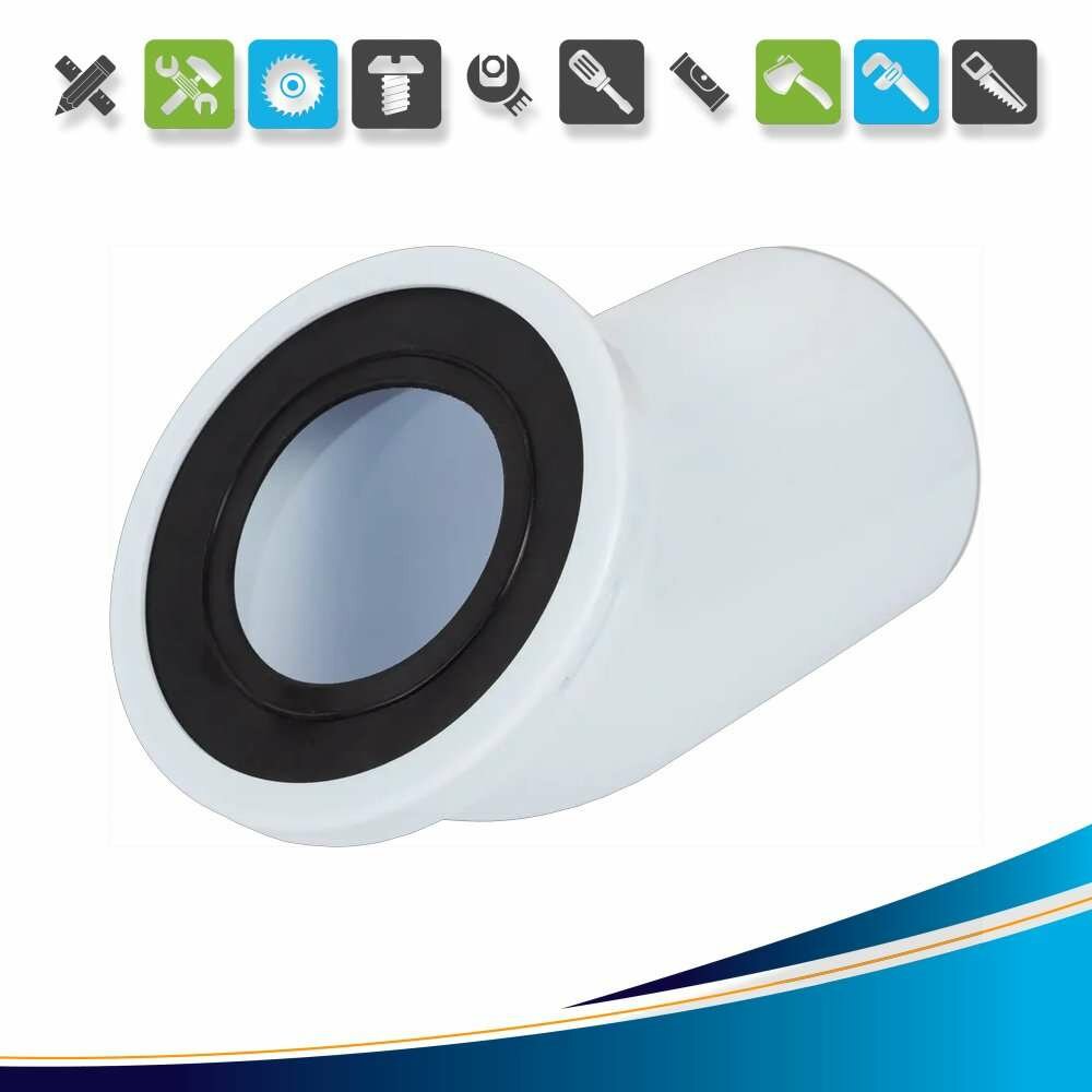 Присоединение к унитазу 110x45 мм