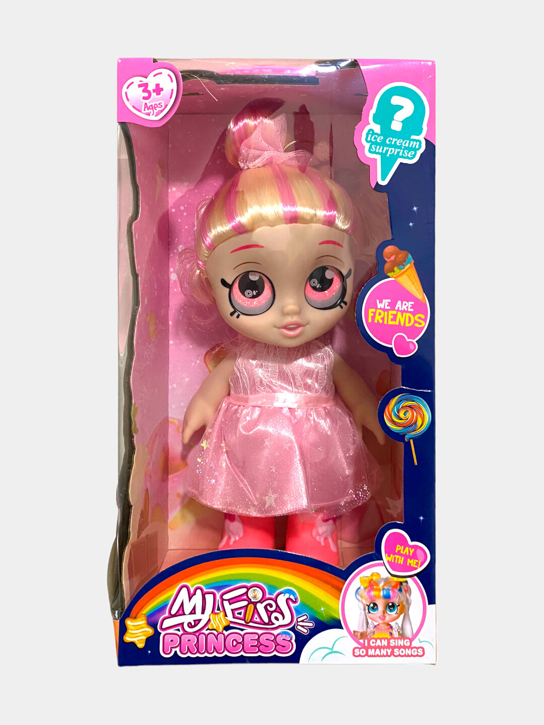 Мягкая развивающая игрушка My Firs Princess для детей Код. 00759