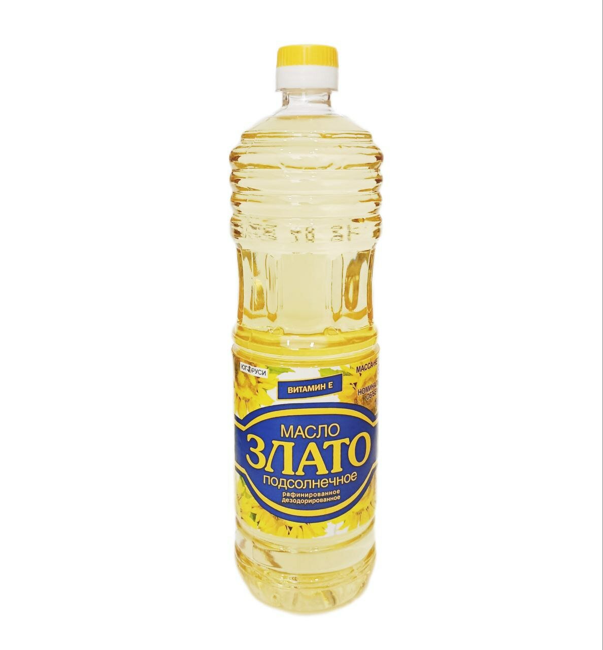 Злато Масло, подсолнечное, рафинированное, дезодорированное, 1 л