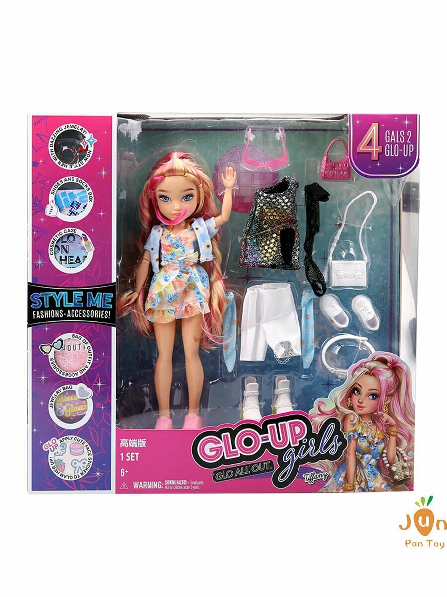 Far Out Toys GLO-UP Girls Tiffany S2 -C / игрушки для девочек модные куклы с разнообразными аксессуарами подходят для детей от 6 лет и старше