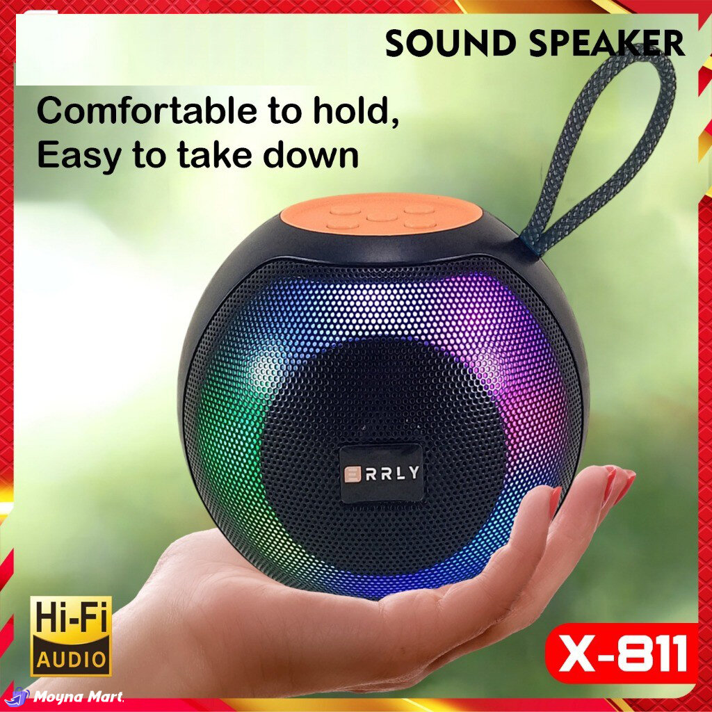 Портативная Bluetooth колонка KALONKA X-811, мощный стереозвук, черный