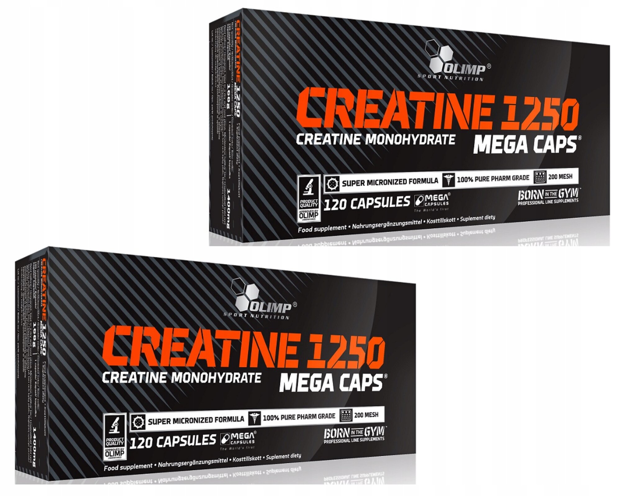 Креатин в капсулах Creatine Mega Caps® от OLIMP NUTRITION, 120 капсул — фото 1