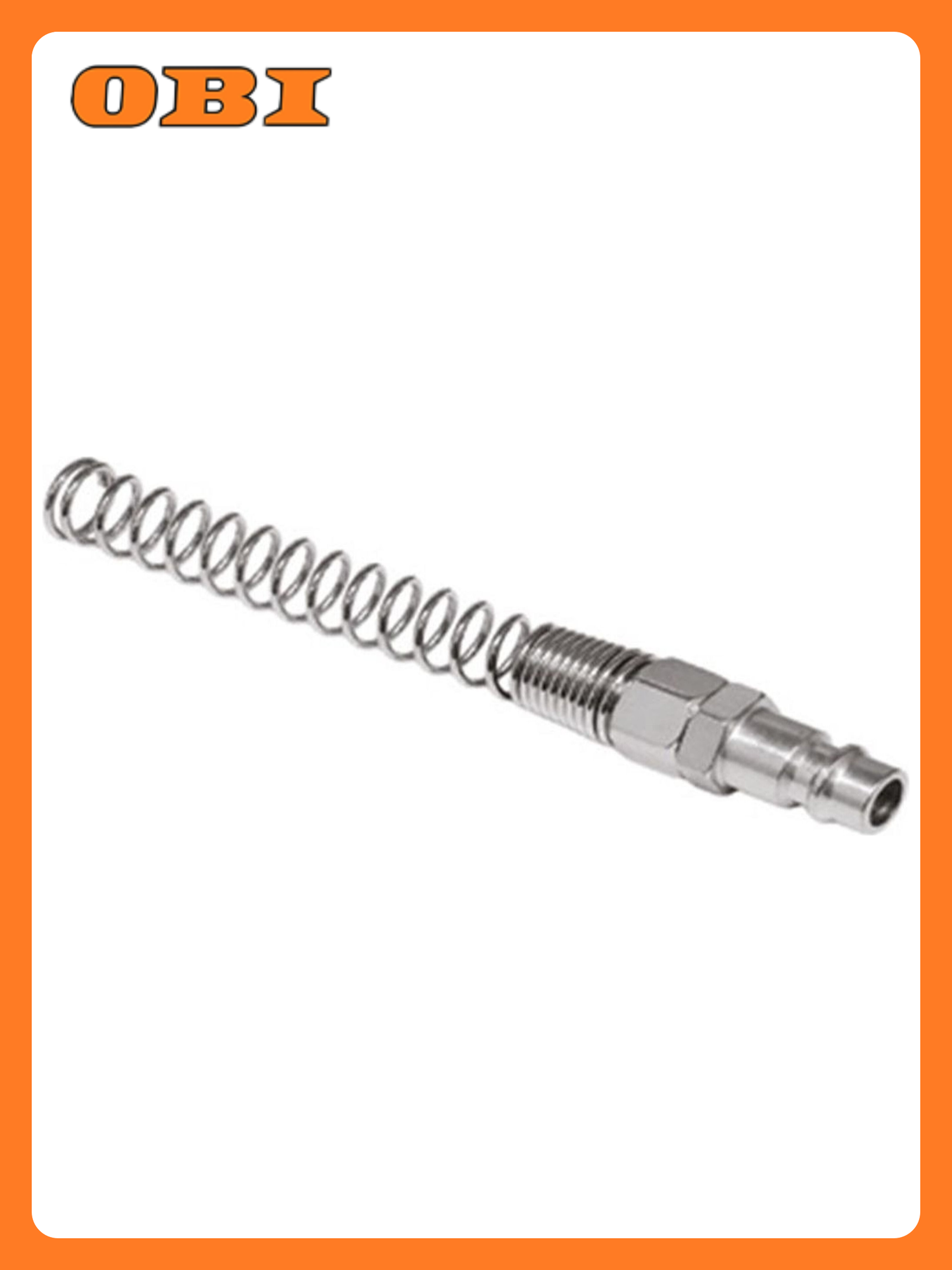 Переходник Elitech 0704.019500 для компрессора рапид (штуцер) - пружина