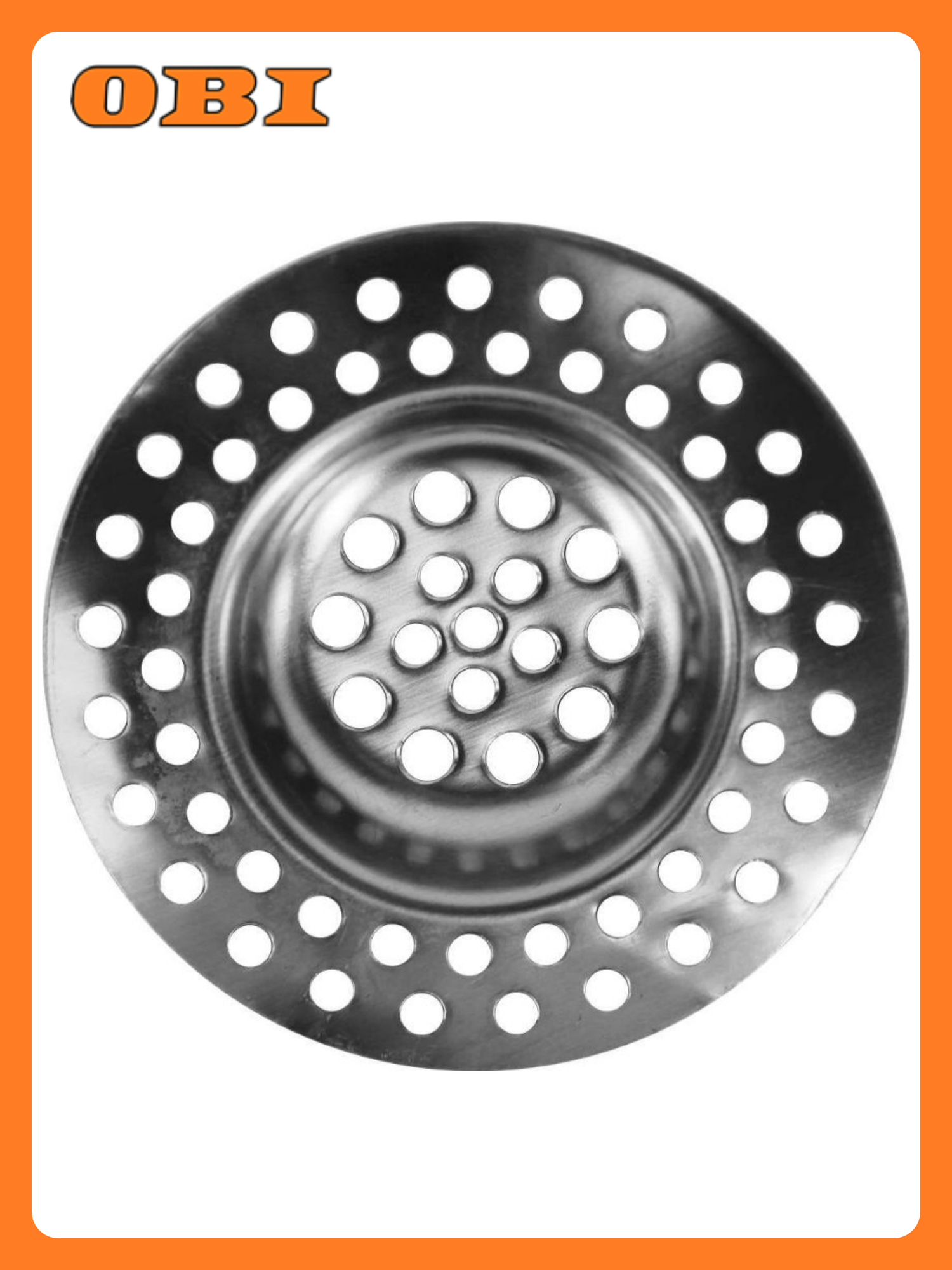 Сеточка для раковины Masterprof нержавеющая сталь серебристая