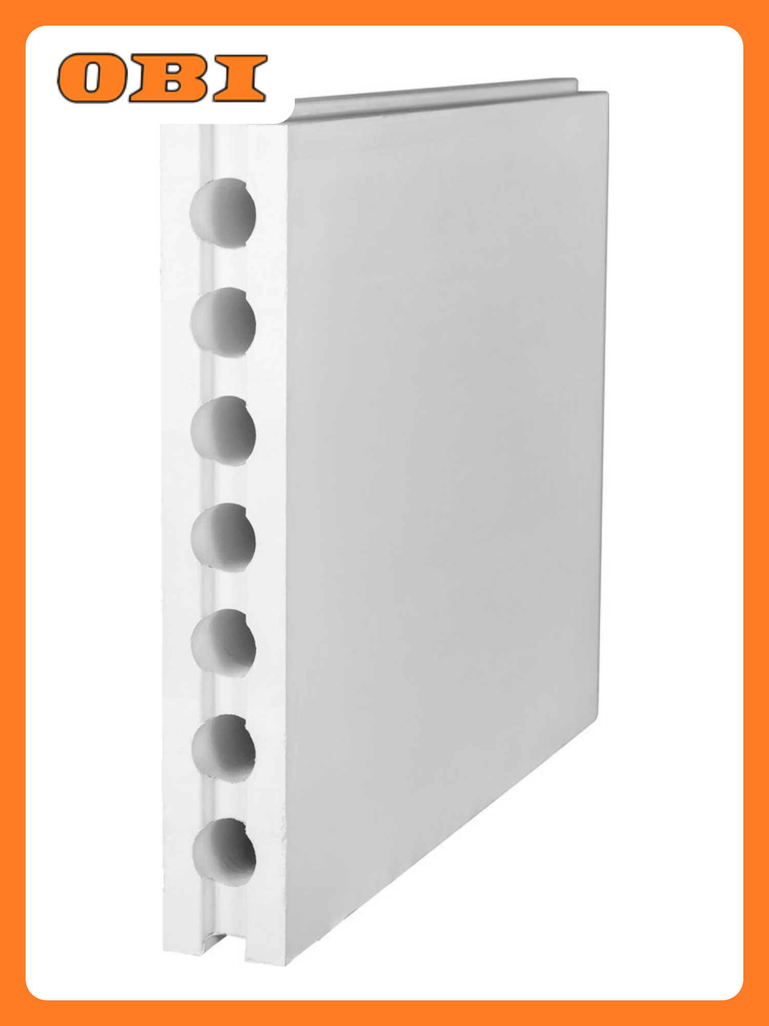 Пазогребневая плита (ПГП) пустотелая влагостойкая волма 667х500х80 мм