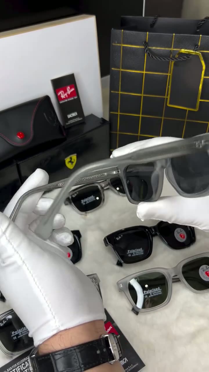 Солнцезащитные очки Ray-Ban, бесцветный — фото 1