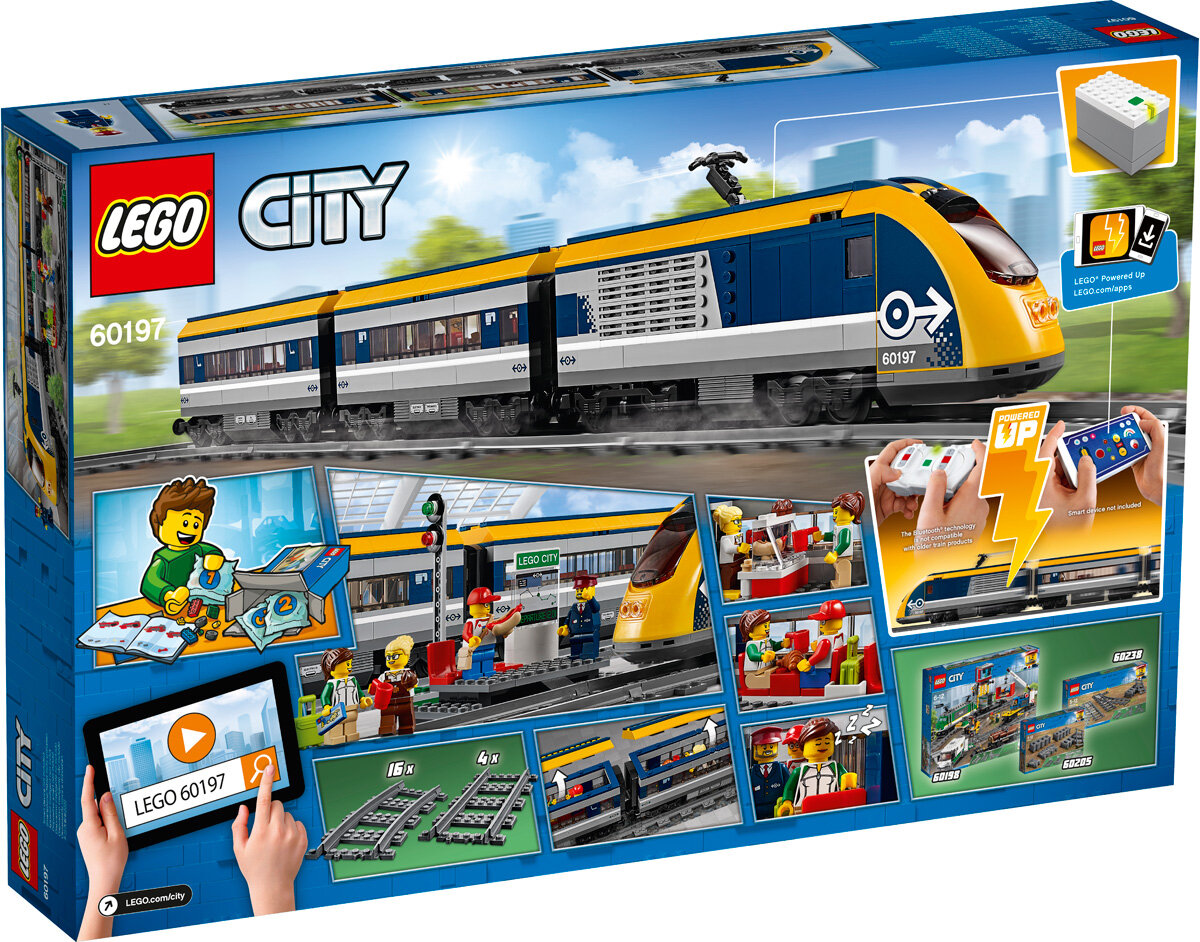 Конструктор LEGO City Trains 60197 Пассажирский поезд