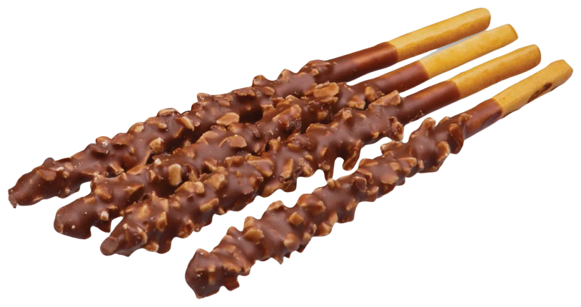 Соломка Pepero Lotte, с миндалём, в шоколадной глазури, 36 грамм — фото 1