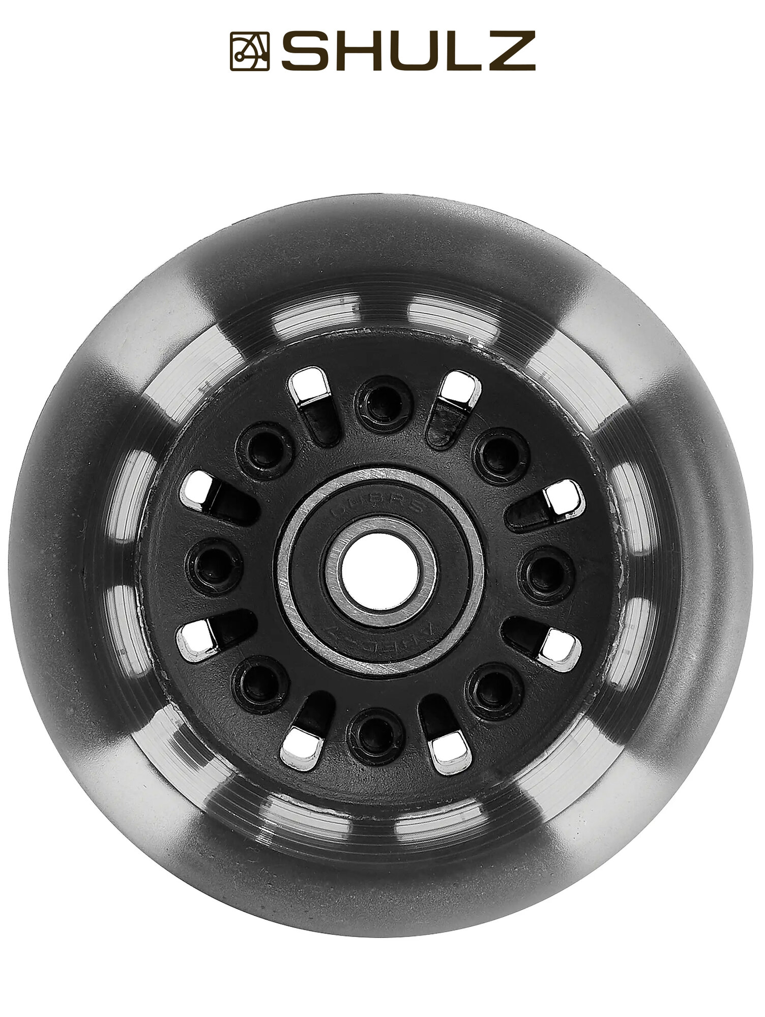 Колесо для самоката SHULZ Ant 80*30 мм светящееся заднее - Чёрный