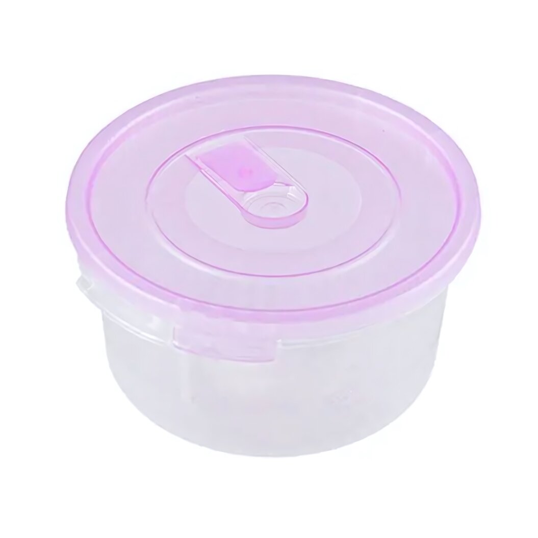 Контейнер для СВЧ 04л круглый с клапаном смайл