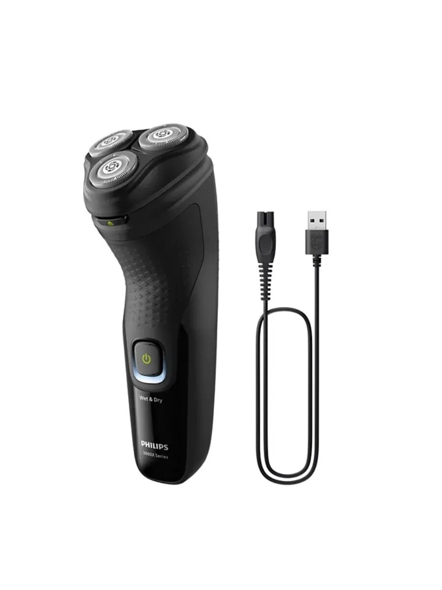 Электробритва Philips "X3021", с триммером, роторная система