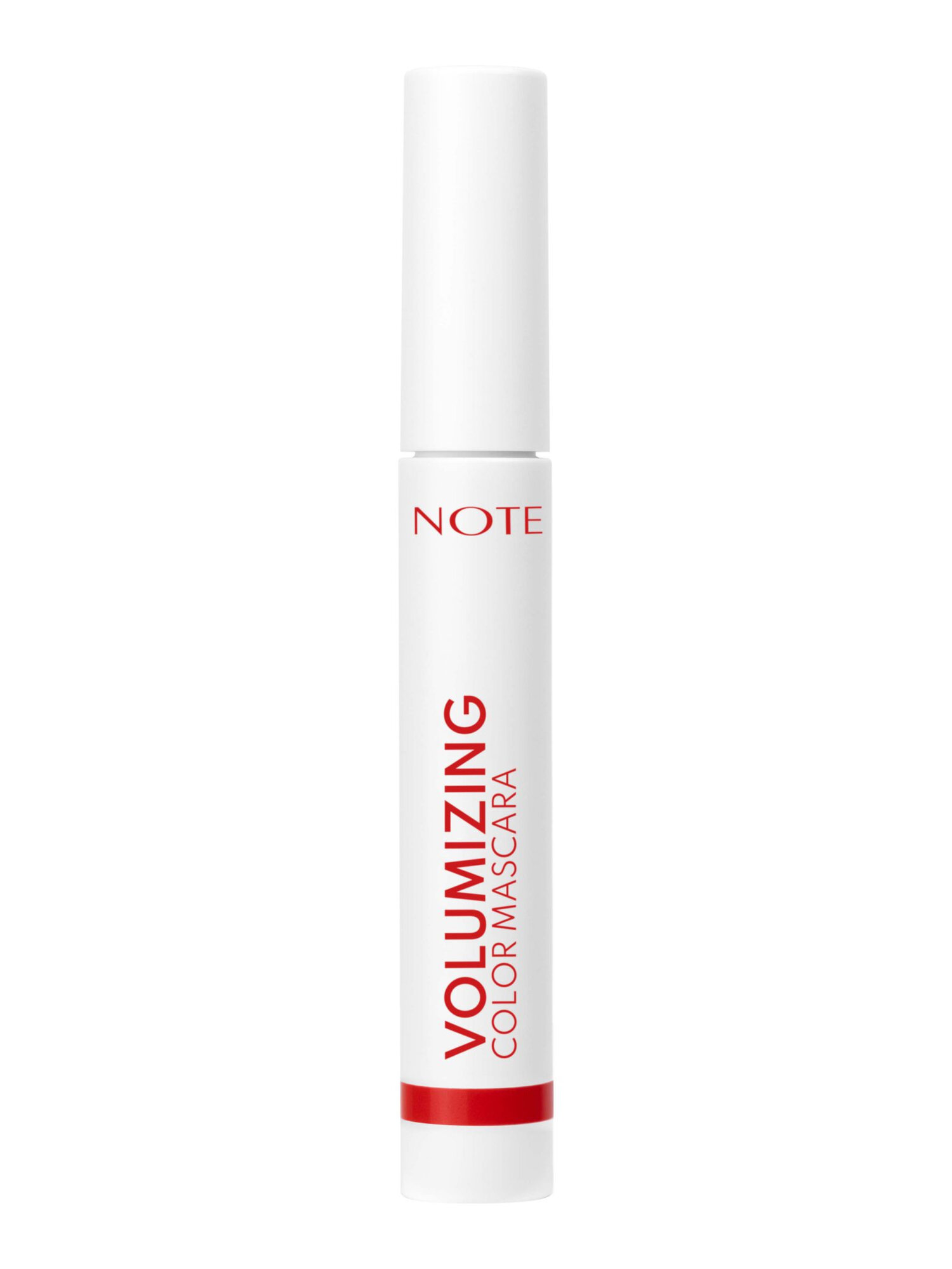 Note Volumizing Color Mascara Red — цветная красная тушь для ресниц
