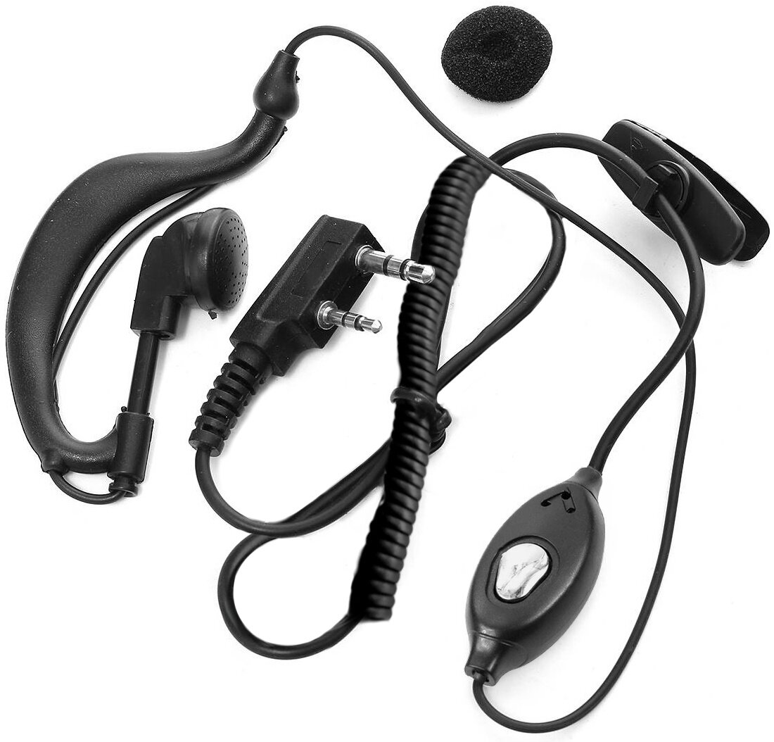 Гарнитура или просто наушник с микрофоном для рации BAOFENG BF888S