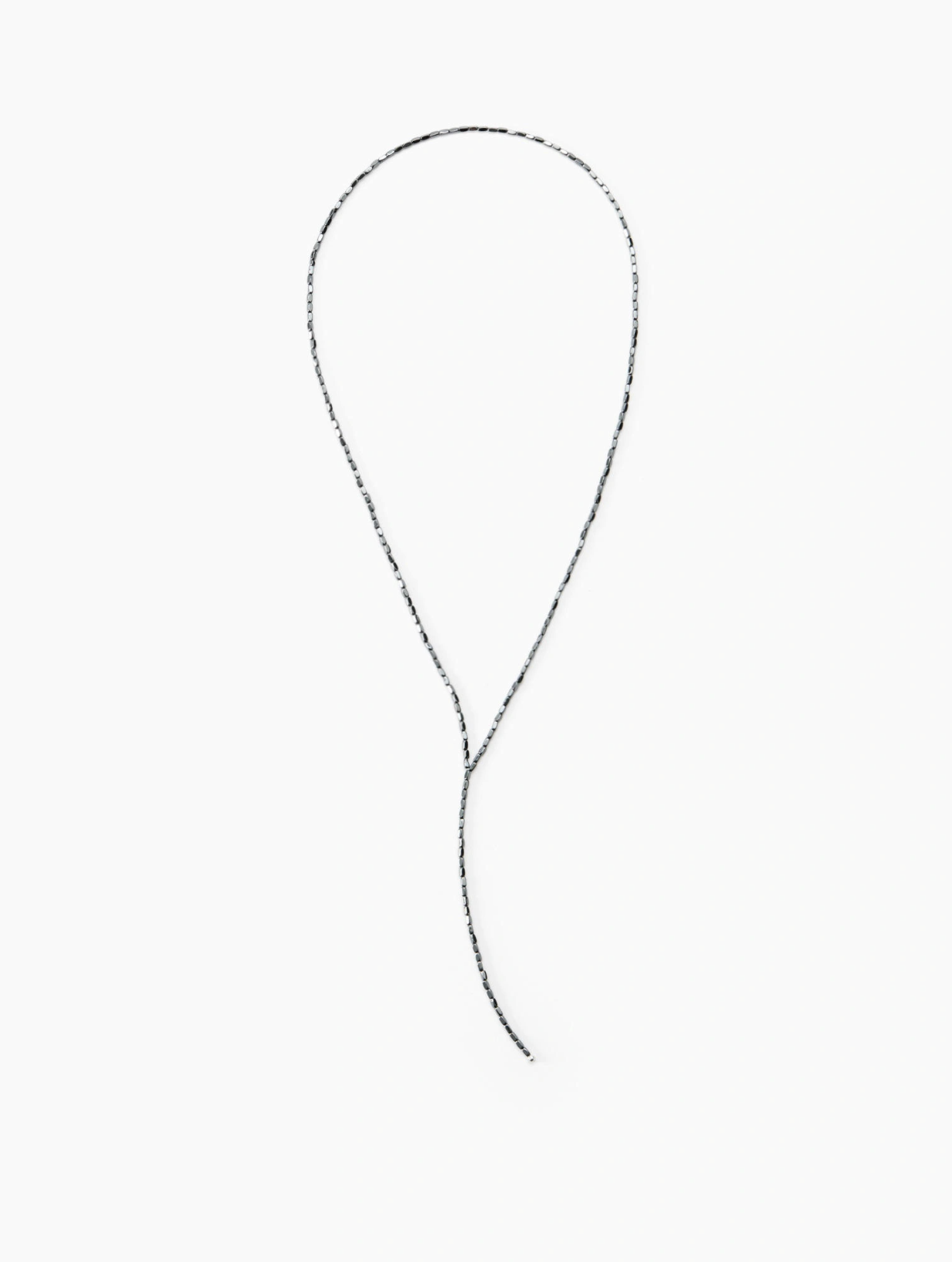 Колье FETISH, длина 80 см, графитовый — фото 1