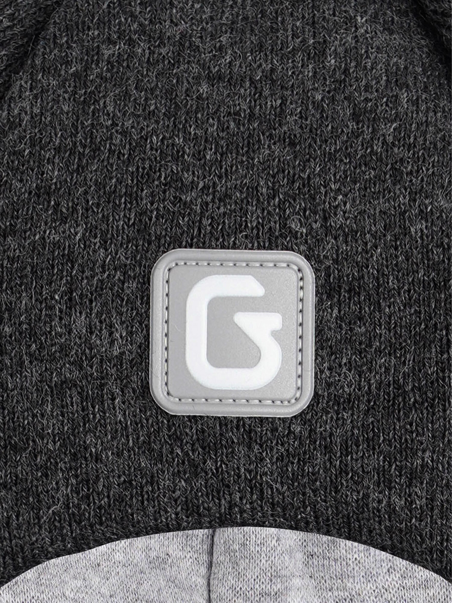 Балаклава GUSTI для мальчиков, размер 46-48, темно-серый — фото 1