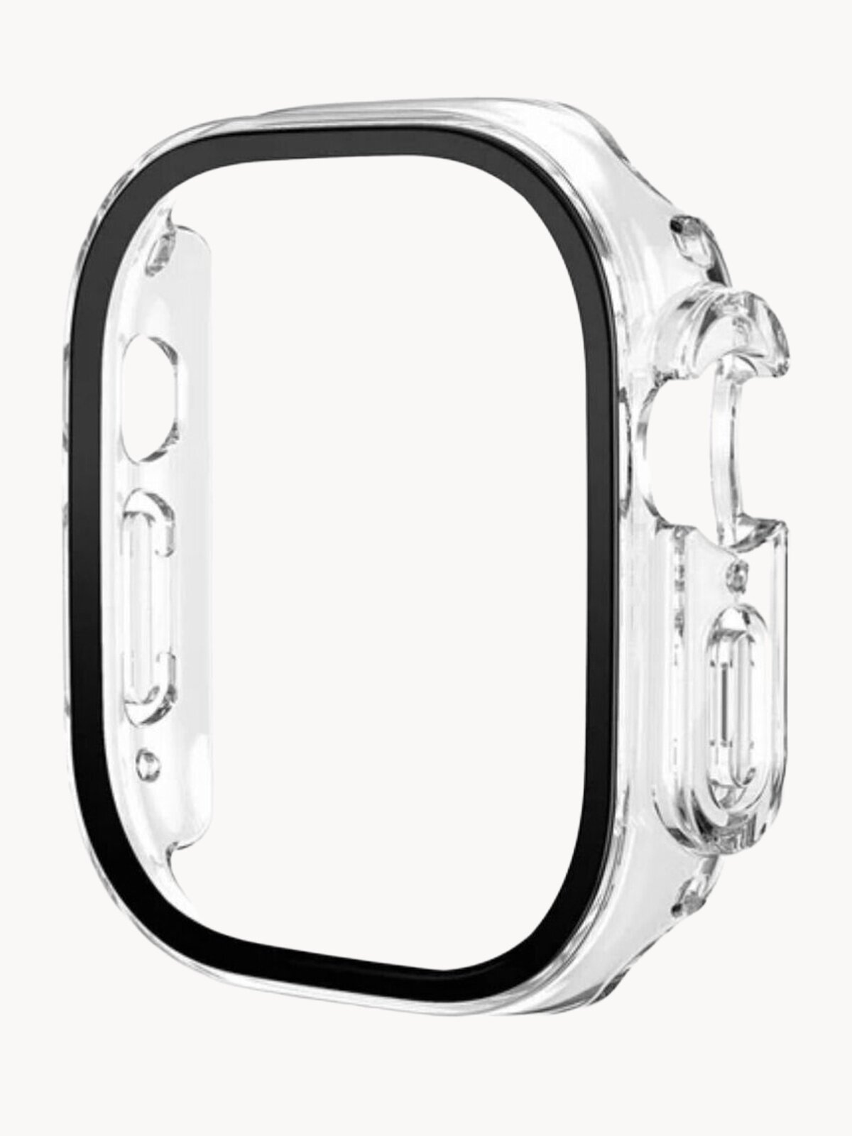 Противоударный чехол 360 для часов Apple Watch Ultra 49 мм полное покрытие с защитой экрана