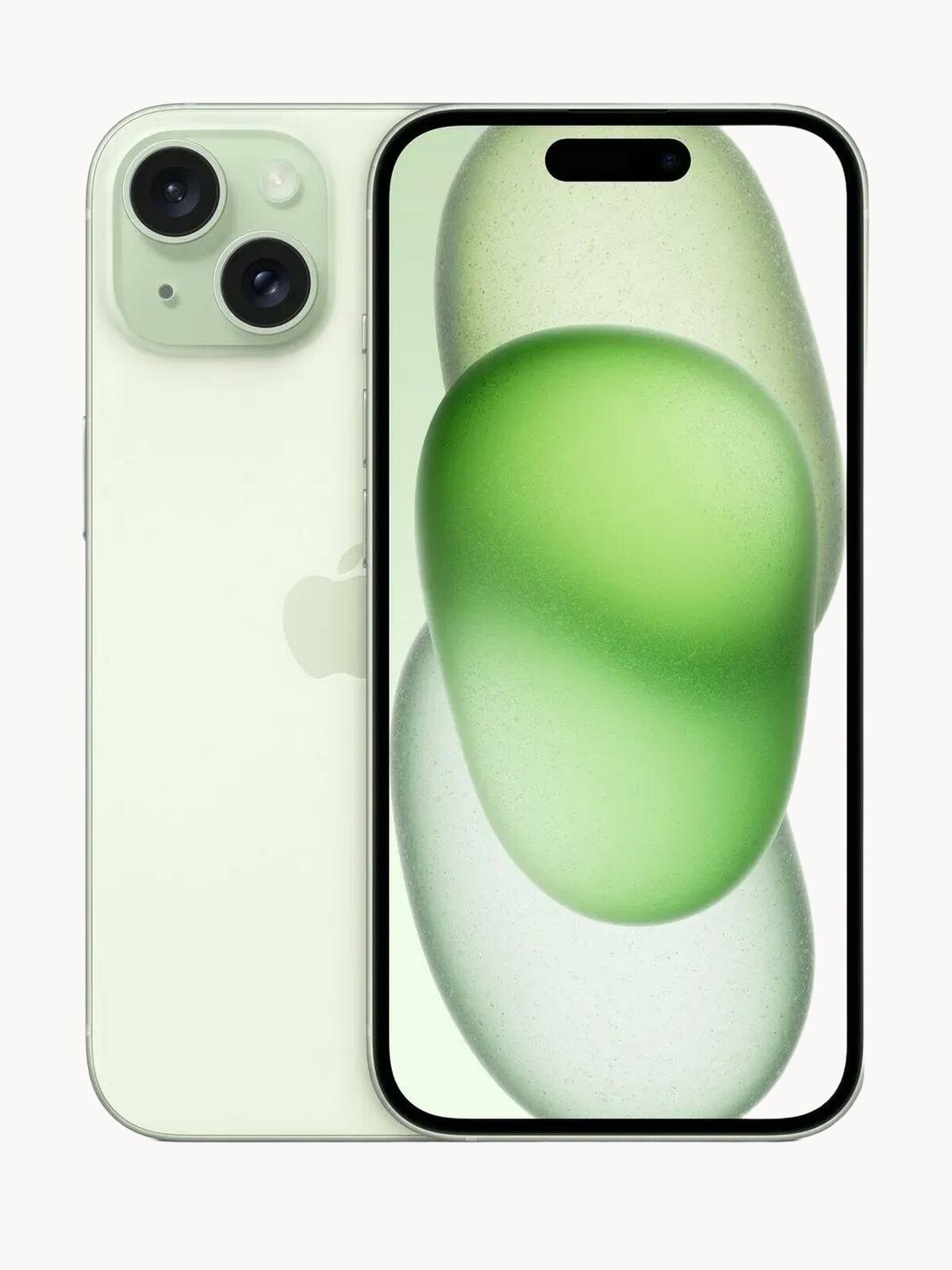 Смартфон Apple iPhone 15 256 ГБ, Dual nano SIM, зелeный
