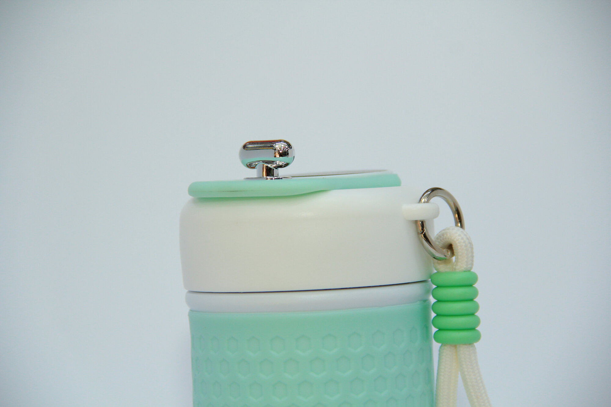 Термокружка, 450мл, с термодатчиком на крышке и LED-дисплеем, березовый цвет — фото 1