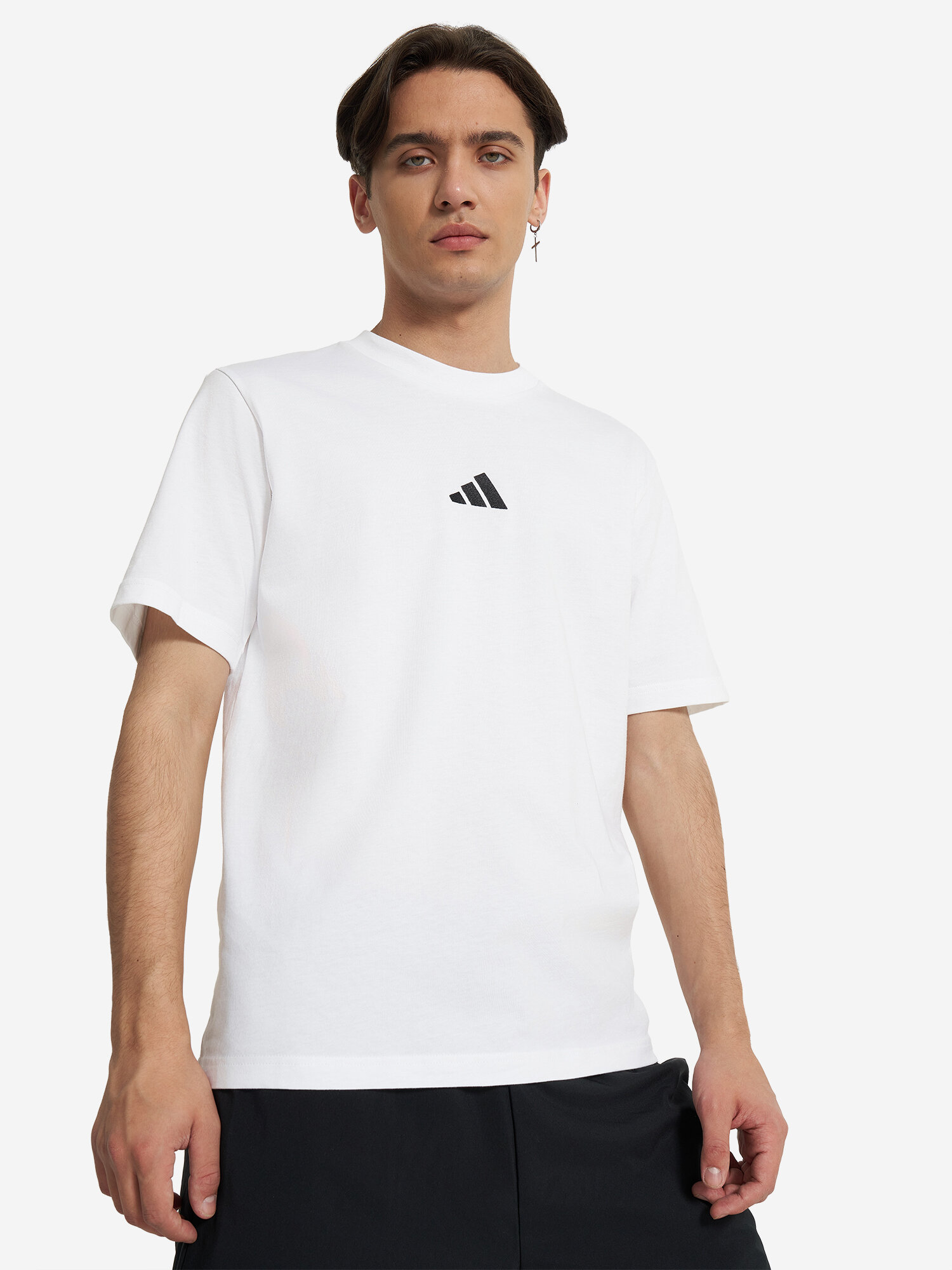 Футболка adidas, размер S, белый