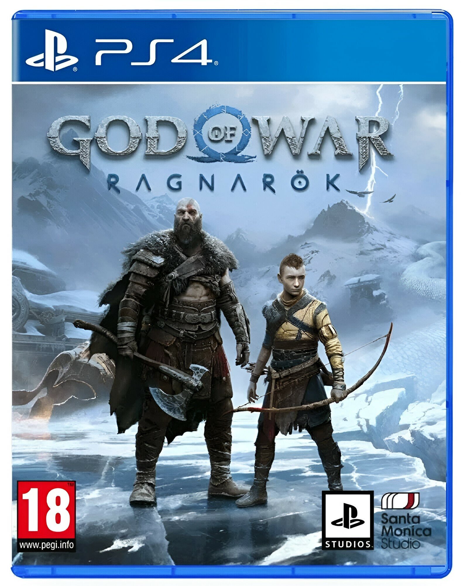 Игра God of War Ragnarok (русская версия) (PS4) (Диск)