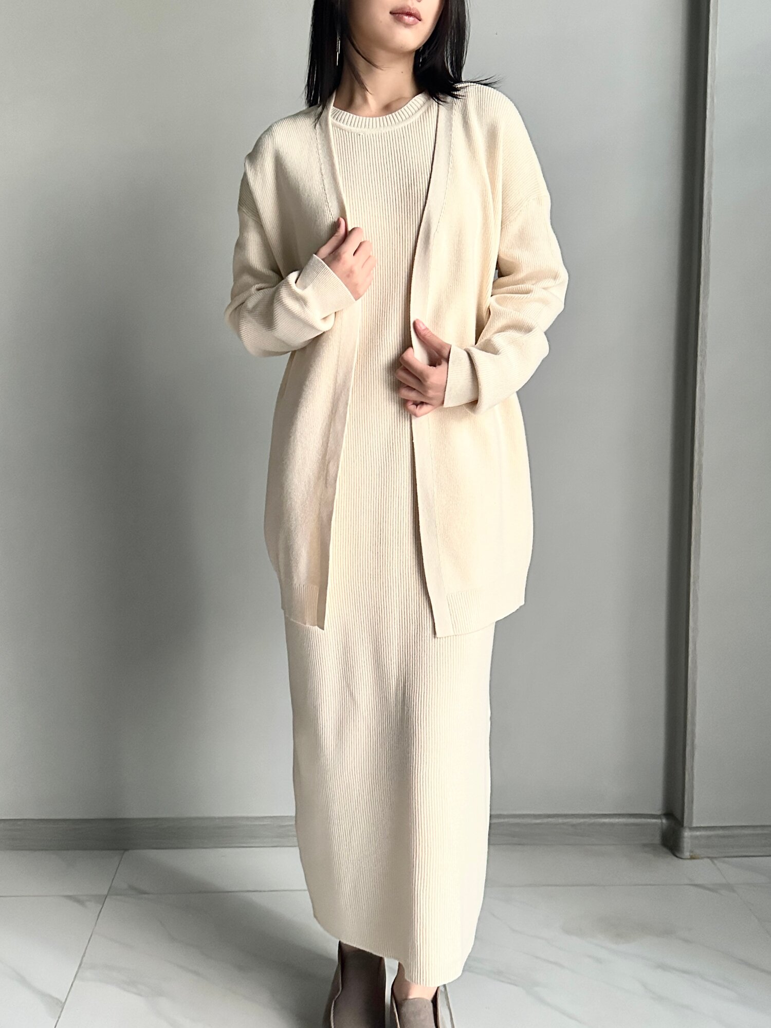 Комплект одежды Черный, молочный