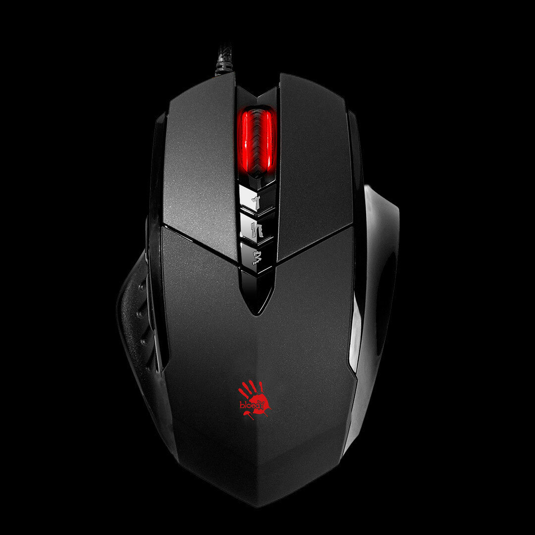 Игровая мышь Bloody "V7M71", с индикатором режима дыхания, подсветка логотипа