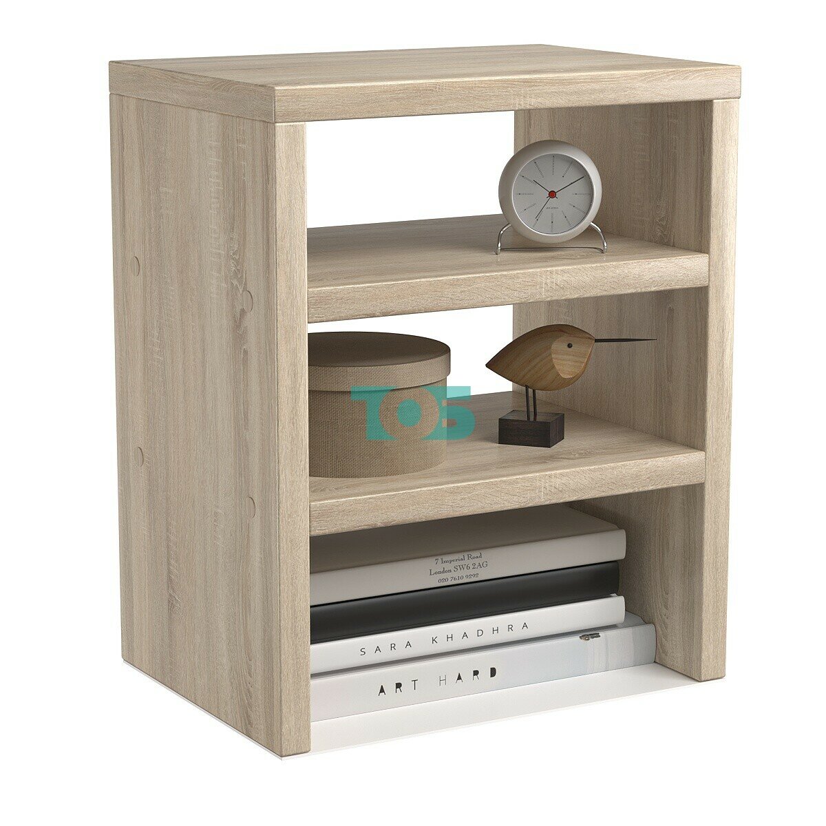 Полка настольная Вектор №2, Дуб Сонома — фото 1