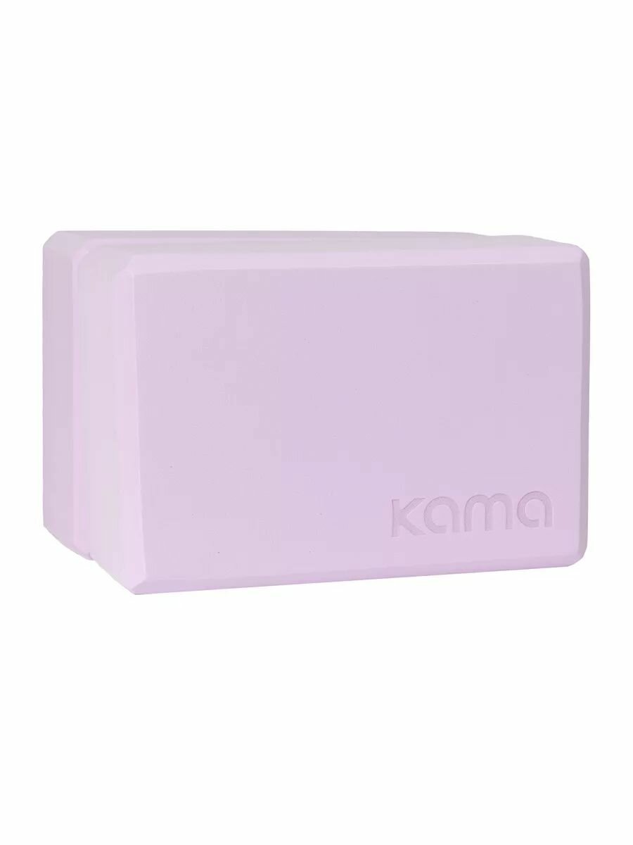 Блоки для йоги и фитнеса, Kama, 2 шт, лиловые — фото 1
