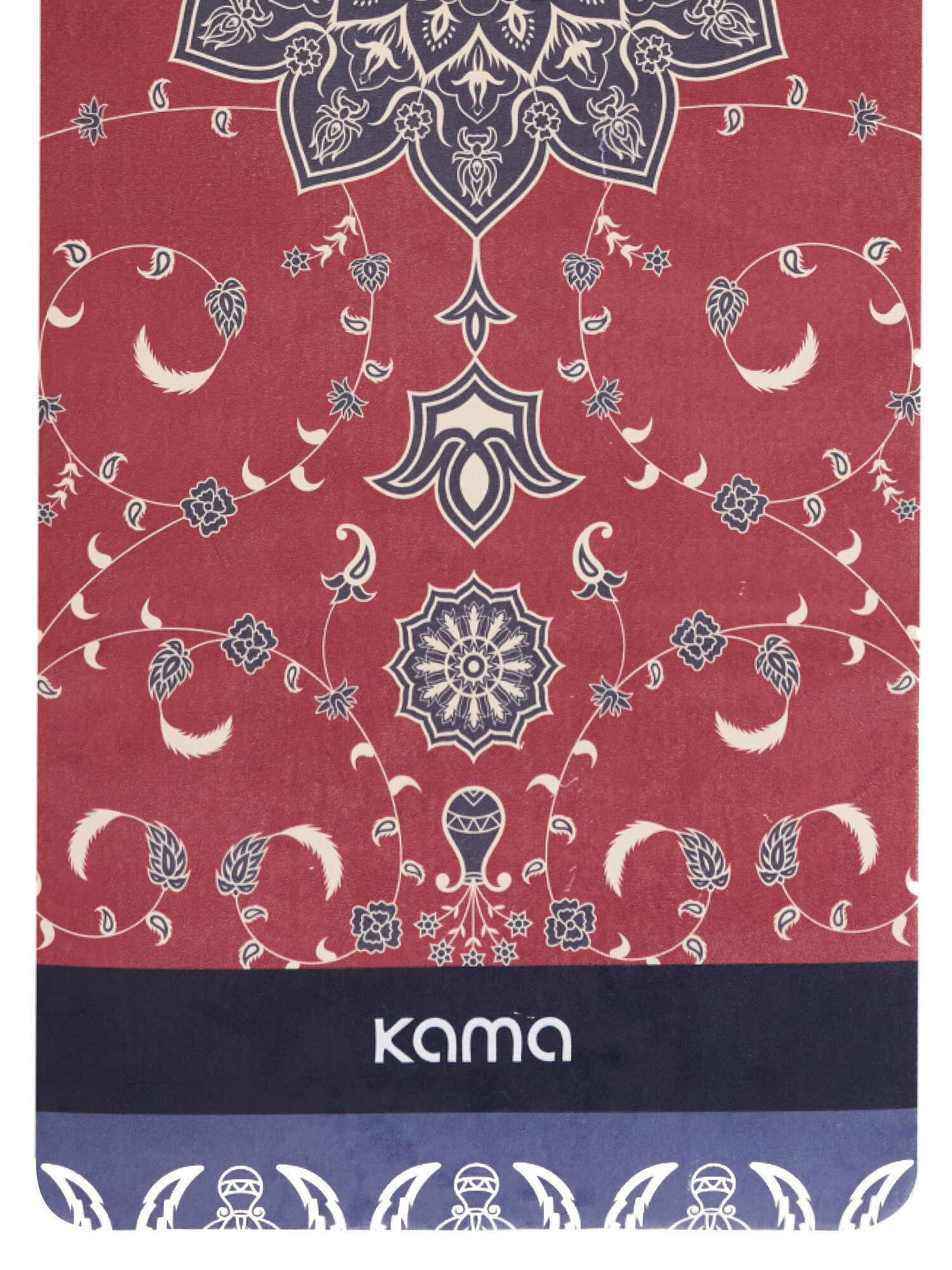 Коврик для йоги и фитнеса, 6 мм, Kama / COVER — фото 1