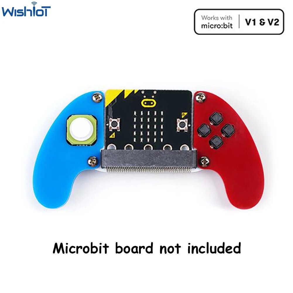 ELECFREAKS Micro: bit электронный джойстик: bit V2 комплект акриловая искусственная игровая настольная игра контроллер Microbit консоль поддержка Makecode