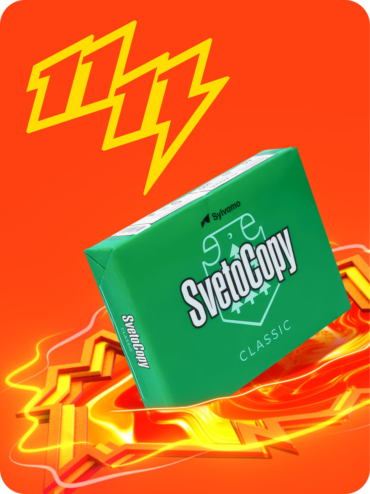 Офисная Бумага SvetoCopy A4, 80 г/м², 500 листов