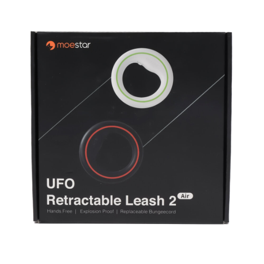 Картинки Поводок для собак XIAOMI, 2 Air, Moestar Ufo Pet Leash, металл, пластик, нейлон, аккумулятор 200 мАч, цвет: чёрный, (арт.6971930290004)