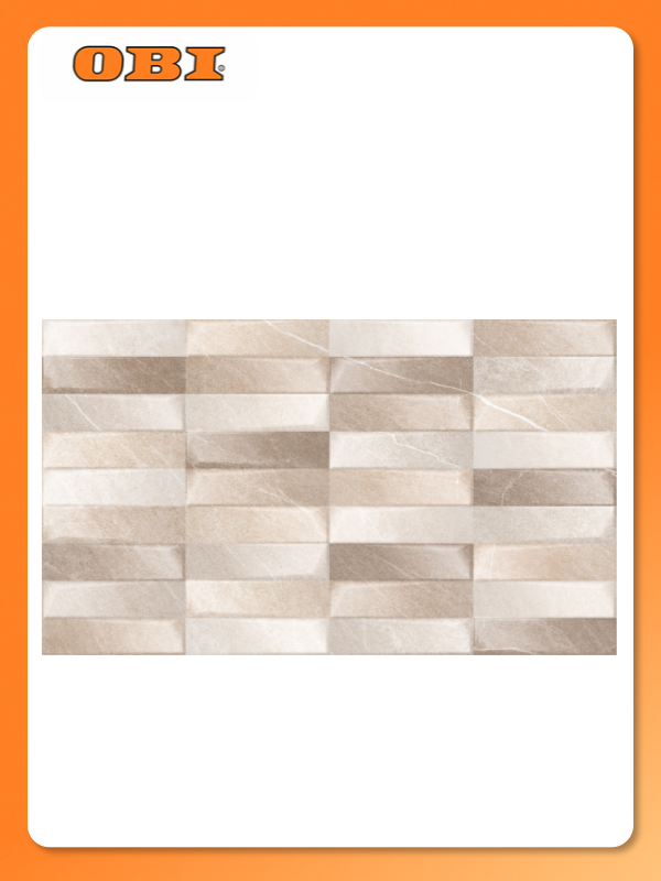 Керамическая плитка Gracia Ceramica TIBET бежевый 30х50 см