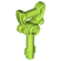 Minifigure, Utensil Key, Ornamented with 1 Stud, 19118 Lime U