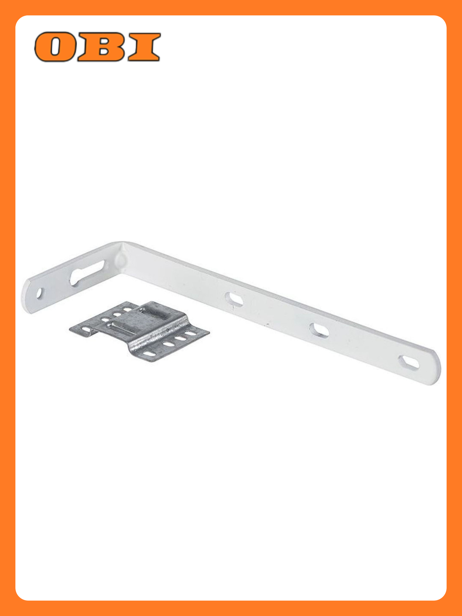 Кронштейн LEGRAND для шины карниза 2 ряда белый металл 15см