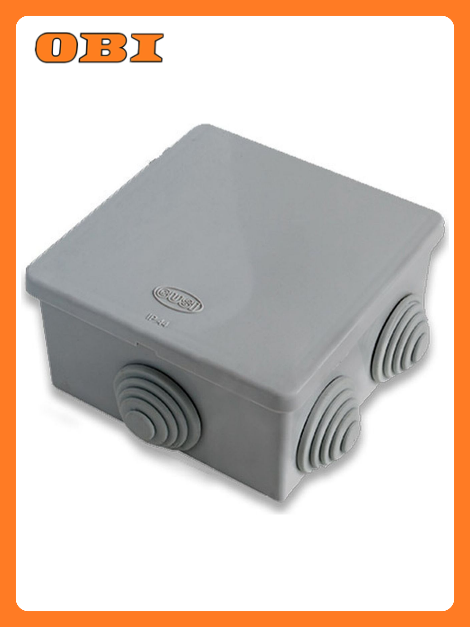 Распределительная коробка Gusi Electric С3В070 6 вводов 70х70х40 мм