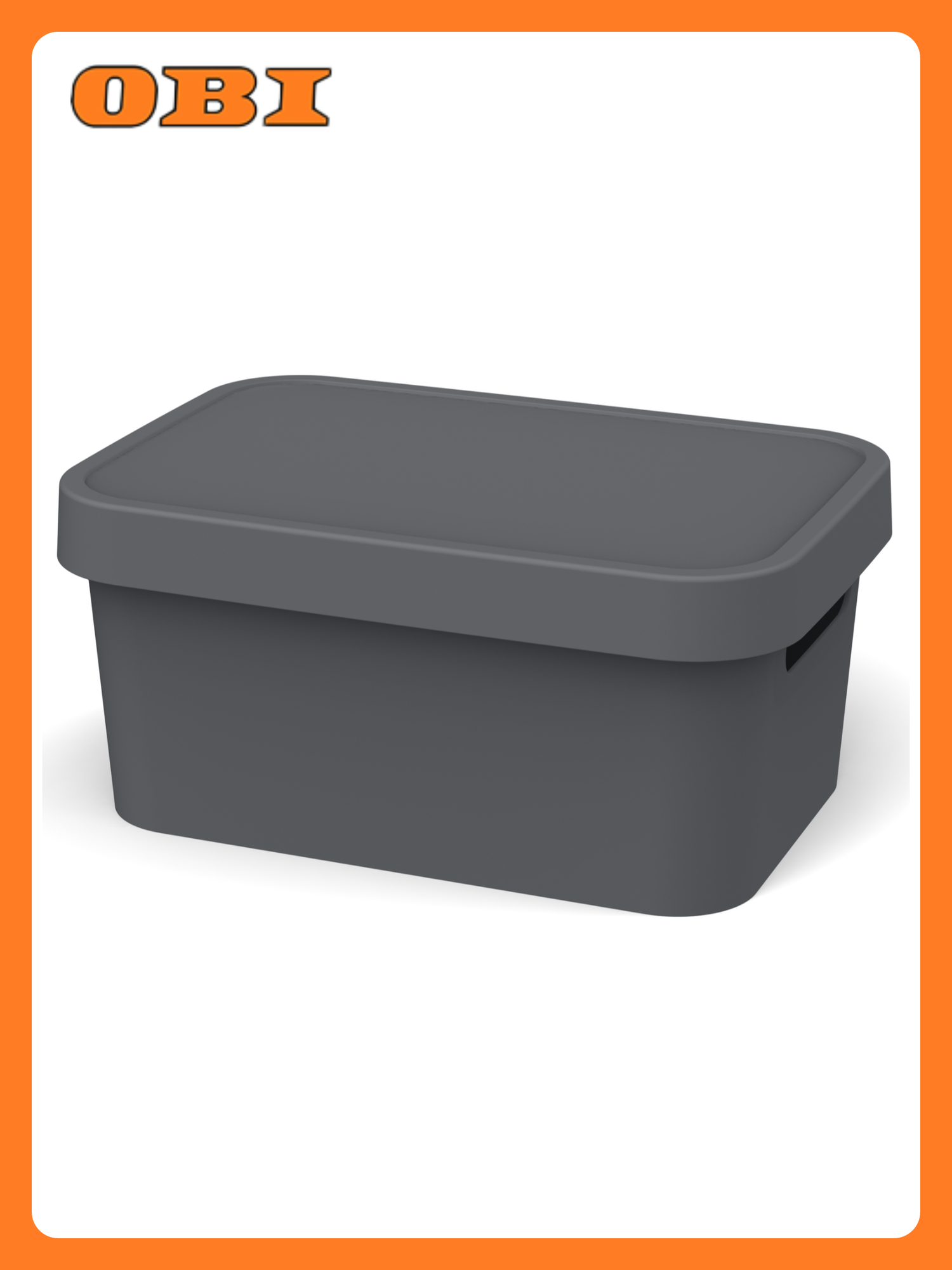 Ящик для /хранения 45Л FOLK графит