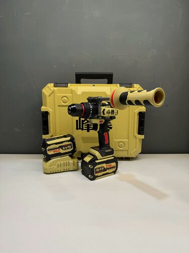 Изображение товара Шуруповерт/ледобур аккумуляторный бесщёточный FB-21-13C, 21V, 180Нм, Li-ion, 8Ah, 2шт, кейс