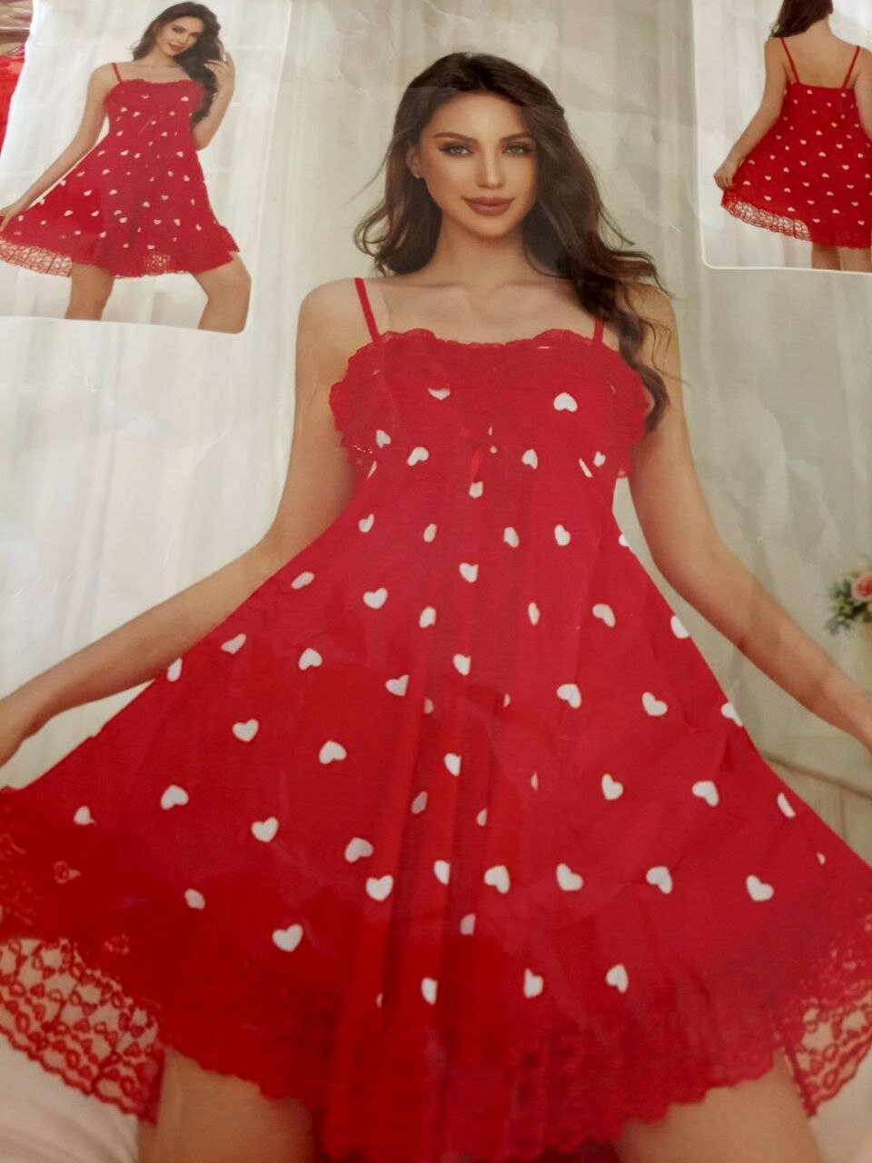 Пеньюар Moyra, размер 2X/3X, 10 черный — фото 1