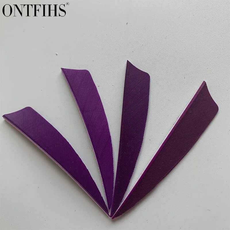 ONTFIHS 50 шт. 25 дюймов щит для стрельбы из лука Fletches перо натуральный Турция Перья стрела из перьев для охоты длинный лук