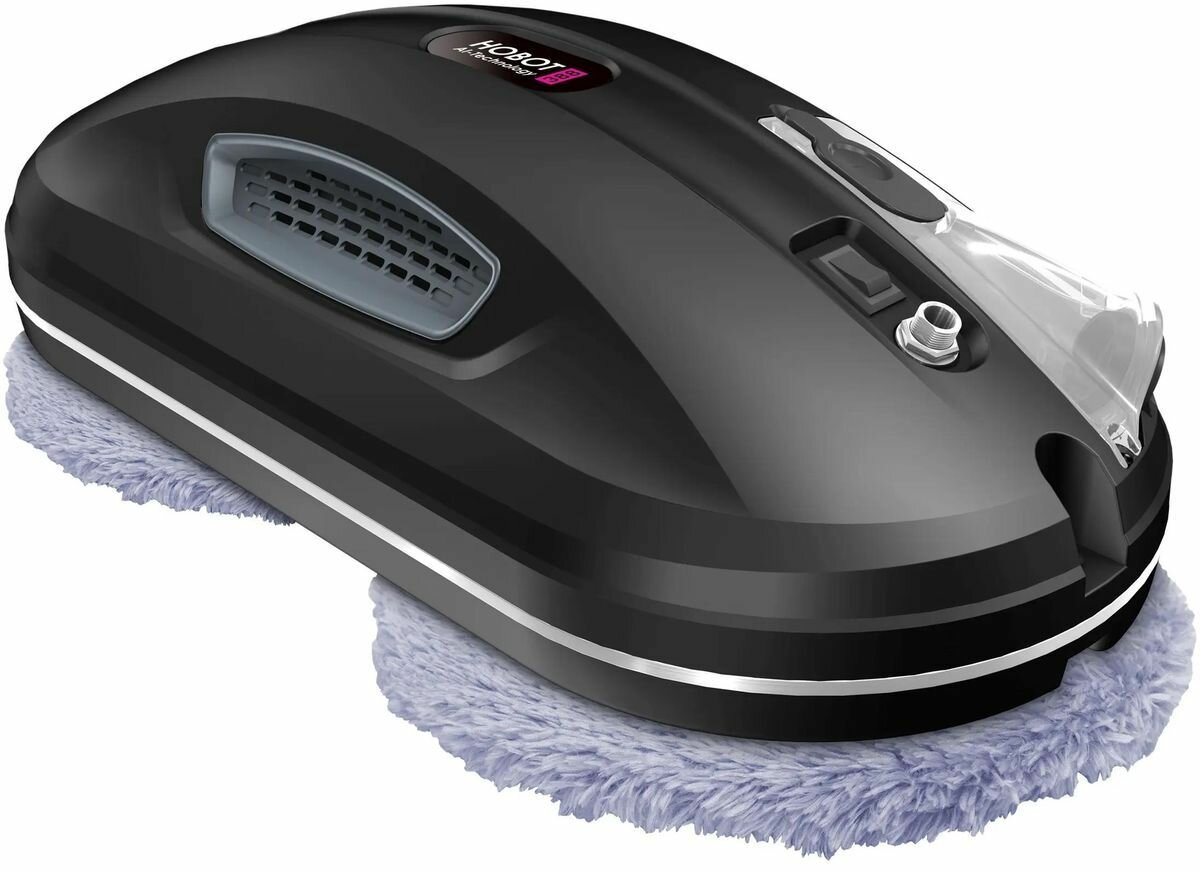 Робот-стеклоочиститель HOBOT 388 Ultrasonic, черный