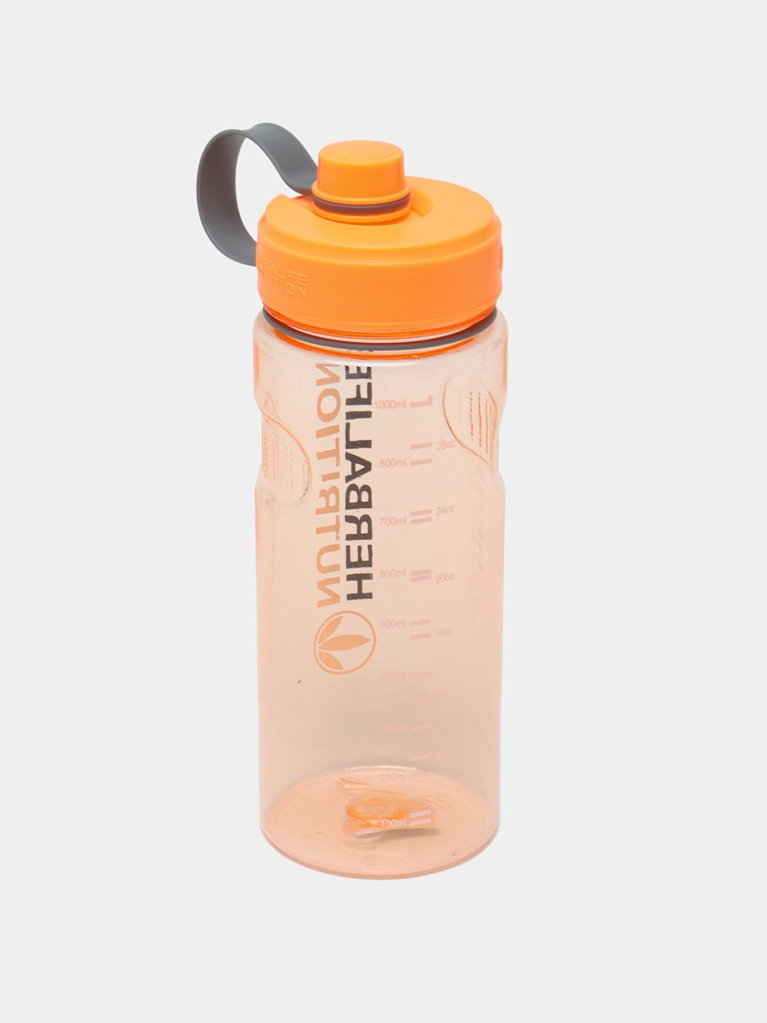 Спортивная бутылка для фитнеса, градиентное цветное, 1000 ml - Оранжевый