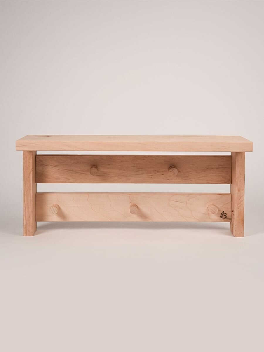 Полка Левада Д5, ольха, 2 ряда — фото 1