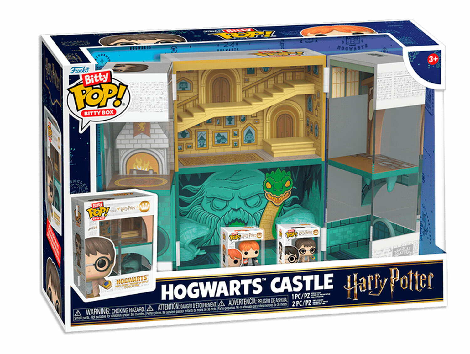Набор фигурок Funko POP! Bitty Harry Potter - Hogwarts Castle 85533 Замок Хогвартс, 2 шт