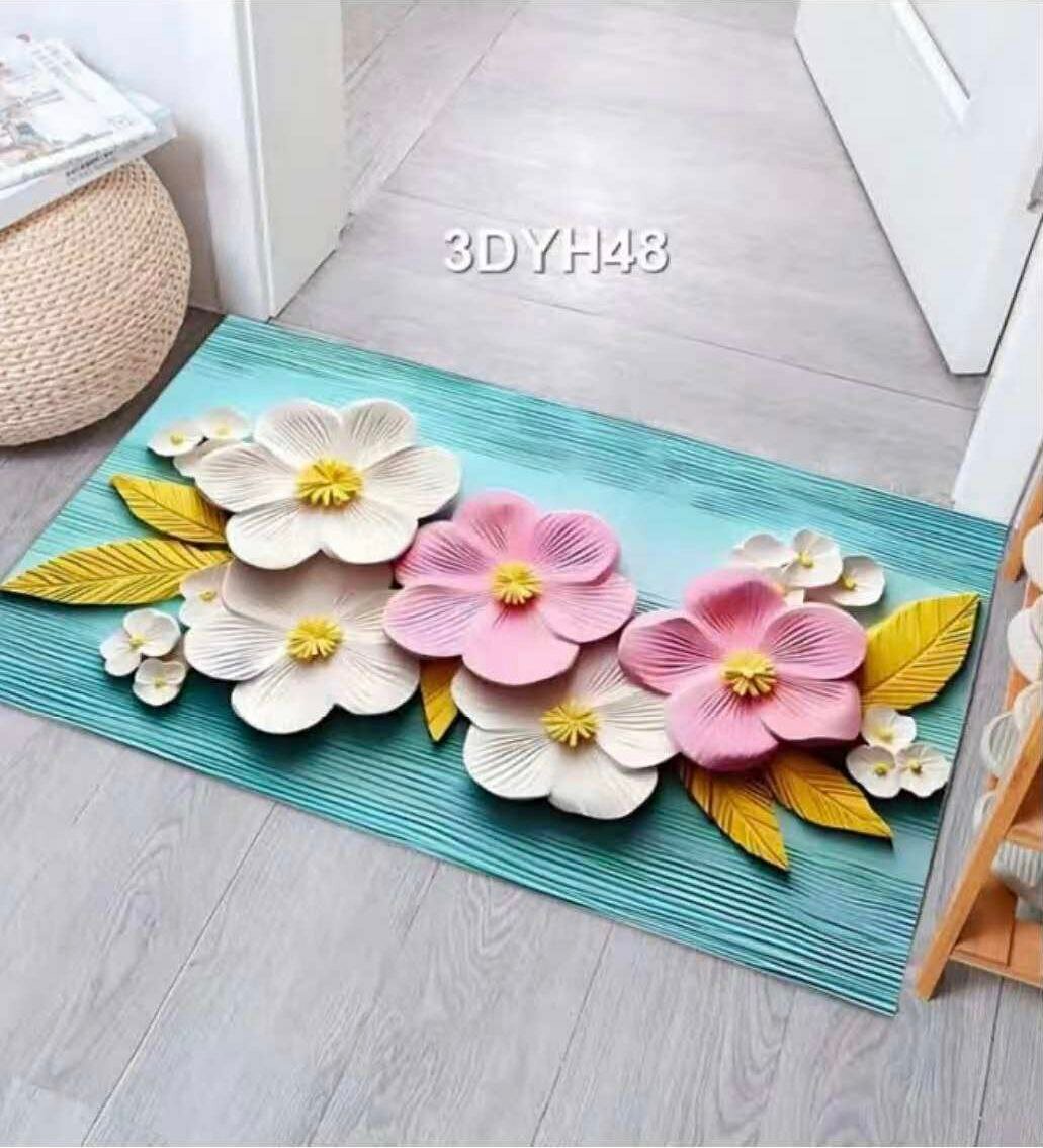 Коврик для ванной 60×90 см — противоскользящая основа, комфорт и безопасность