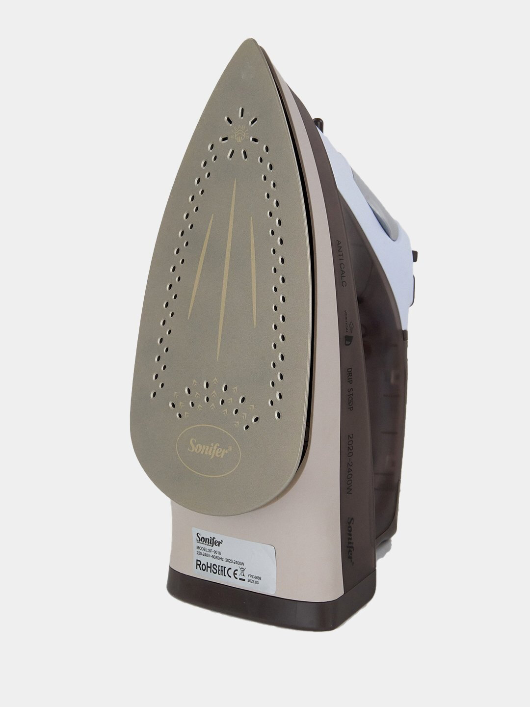 Электрический паровой утюг Sonifer SF‑9016 — мощный бытовой утюг с паром для качественной — фото 1