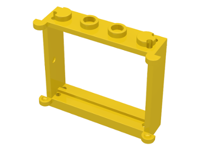 Window 1 x 4 x 3, 3853 Yellow U